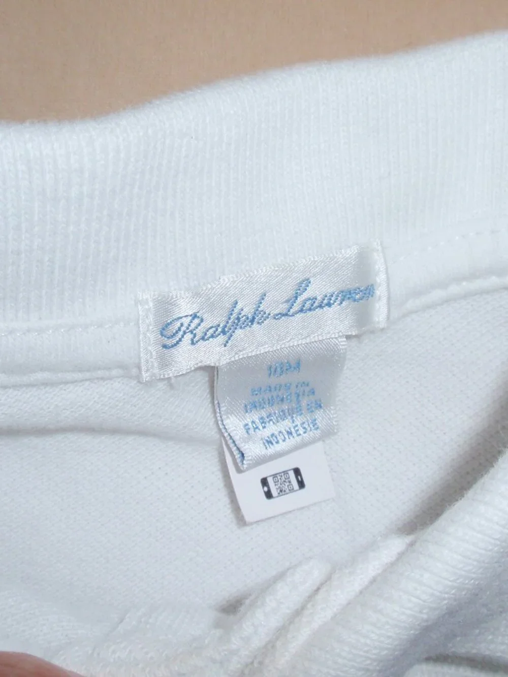 Lot of 2 Ralph Lauren Bear Colorblock Short Sleeve Pique Polos Sz 18m 2t